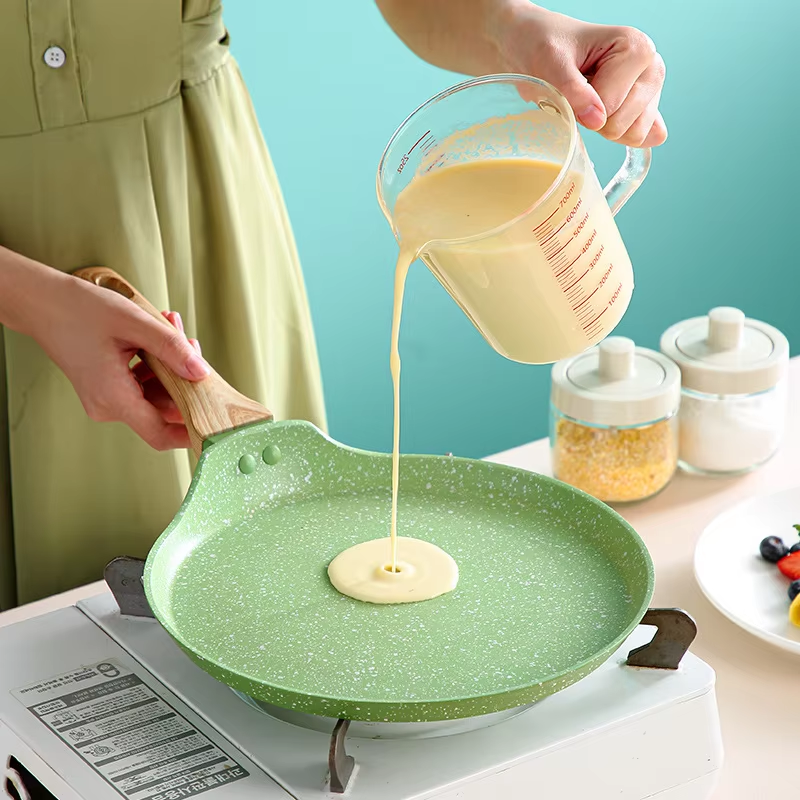 Danish Pancake Pan - Maifan Stone Frying Pan Steak Pancake