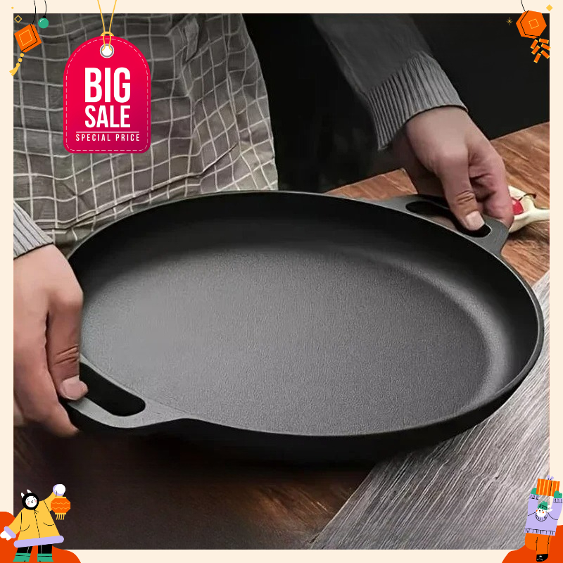 2026 New Cast Iron Frying Non- - Mini Pancake Griddle 评论和价格