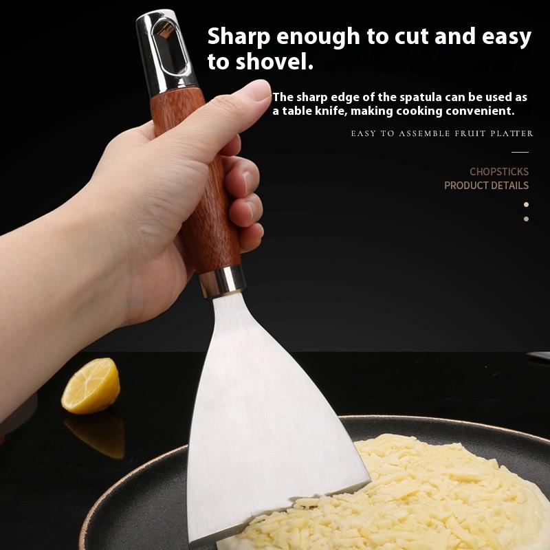 Stainless Steel Square Head St - Okonomiyaki Spatula 评论和价格