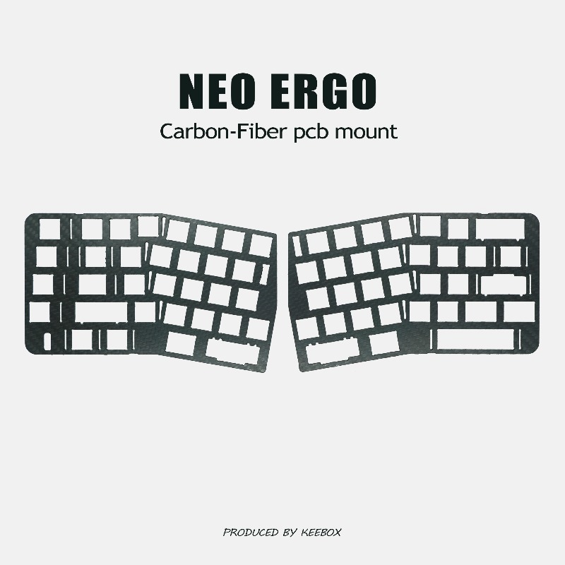 Neo Ergo Keyboard Positioning  - Crepe Pan Carbon 评论和价格
