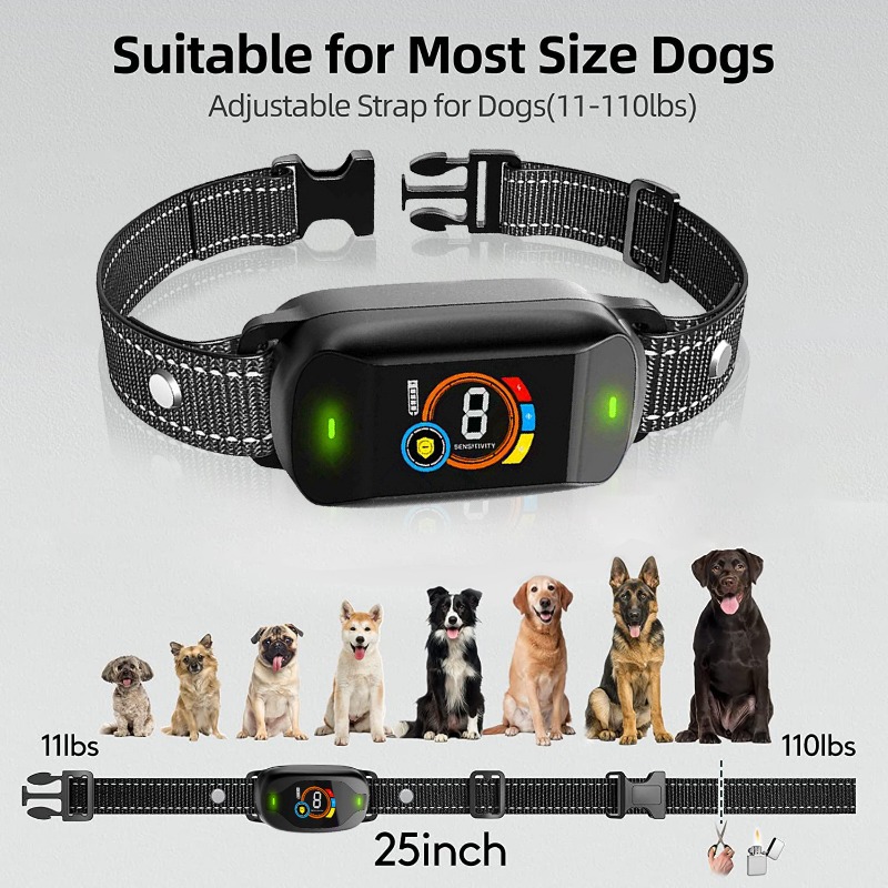 Color Screen Waterproof Dog Ba - Hot Dog Press 评论和价格