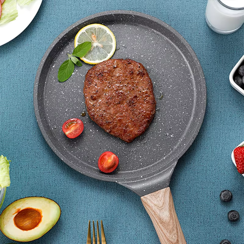 Maifan Stone Frying Pan Steak  - Danish Pancake Pan 评论和价格