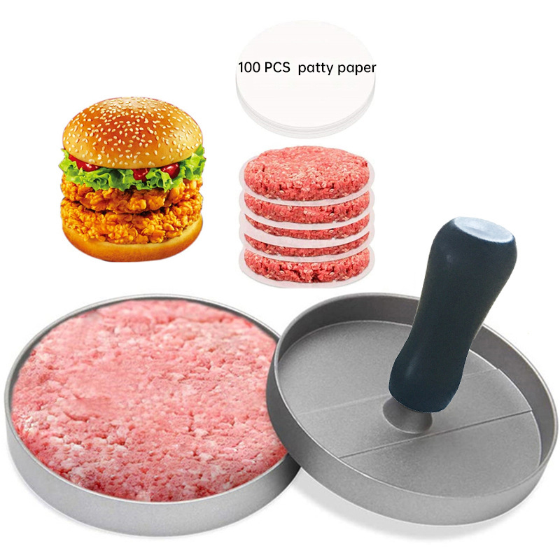 Burger Press Patty Maker Stain - Hot Dog Press 评论和价格