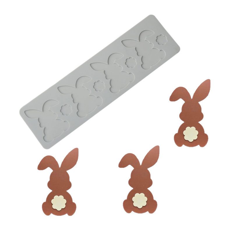 Silicone Lace Mat Pear or Rabb - Bunny Cake Mold 评论和价格