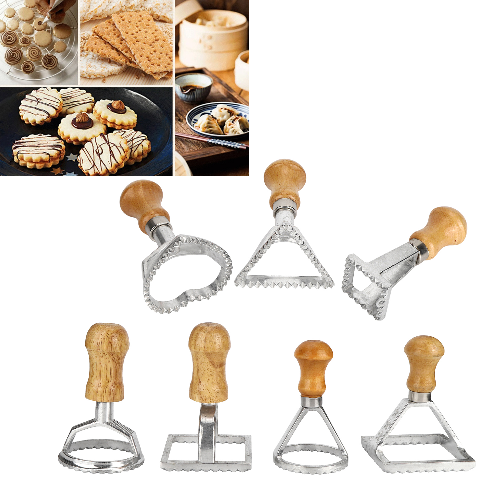 Dumpling Maker, Pastry Press M - Dumpling Press Set 评论和价格