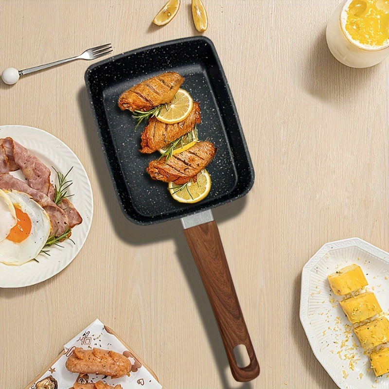 1PCS Egg Fry Pan Square Cast I - Cast Iron Corn 评论和价格
