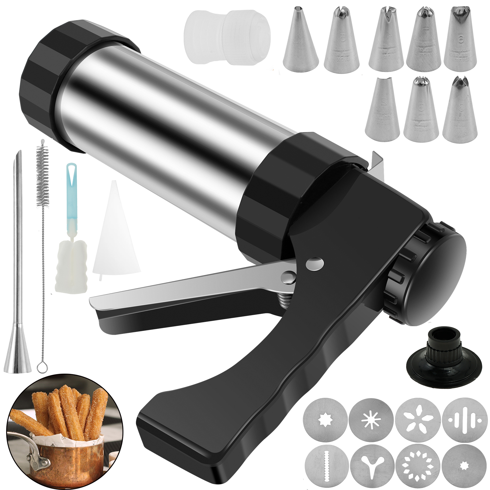 Diy Churro Maker Machine And C - Churros Maker Gun 评论和价格