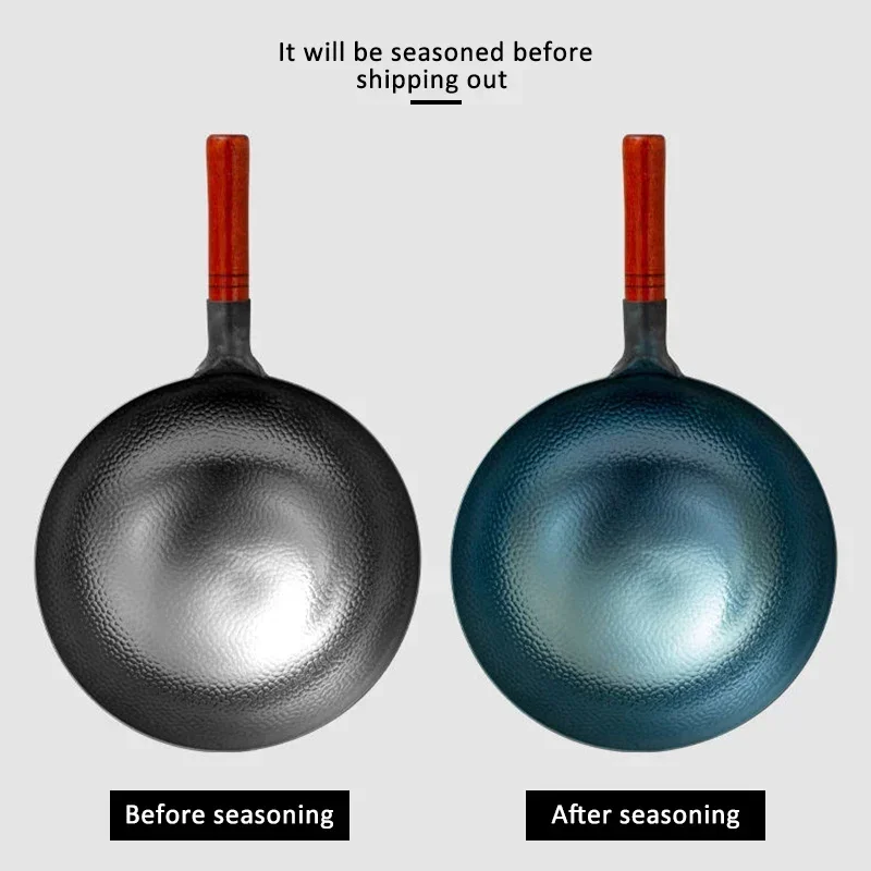 Traditional Handmade Iron Wok  - Cast Iron Corn 评论和价格