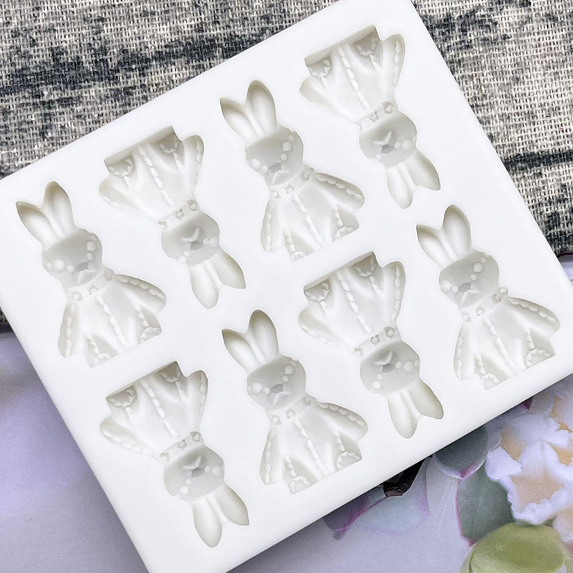 Easter Bunny Silicone Cake Bak - Bunny Cake Mold 评论和价格