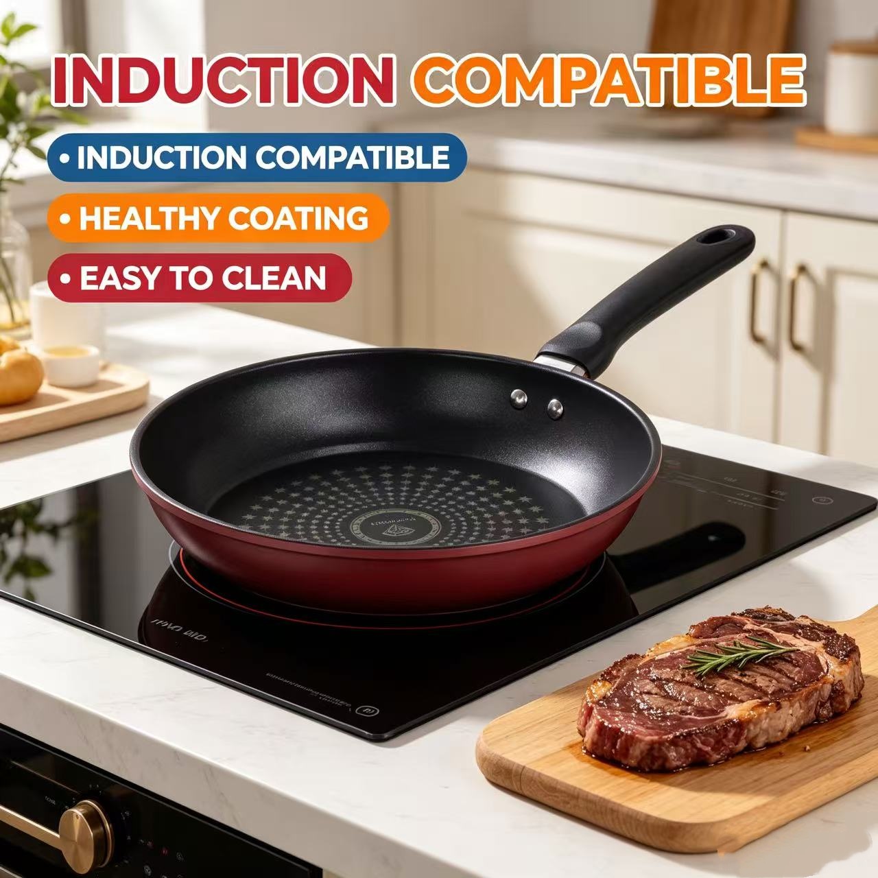 Premium Granite Non Stick Fryi - Mini Pancake Griddle 评论和价格
