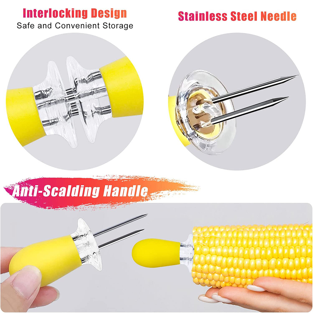 LMETJMA 12pcs/set Corn Holders - Corn Dog Stick 评论和价格