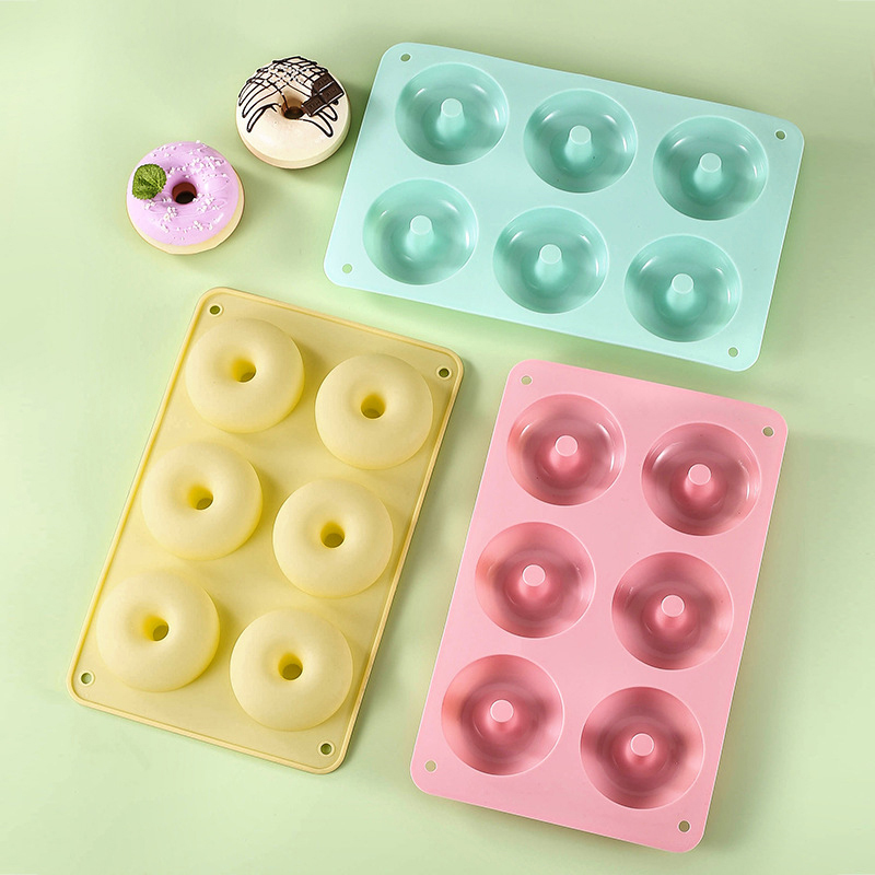 6 Donut Cake Silicone Molds Ki - Donut Mold Silicone 评论和价格