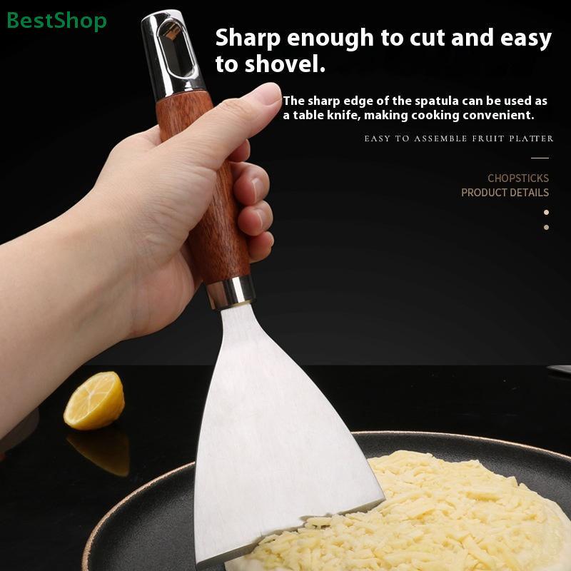 Stainless Steel Frying Shovel  - Okonomiyaki Spatula 评论和价格