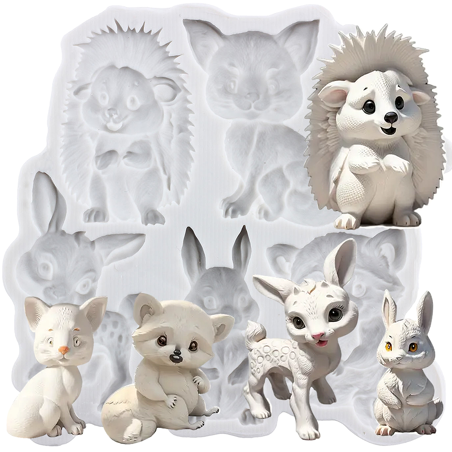 Animal Themed Silicone Molds F - Bunny Cake Mold 评论和价格