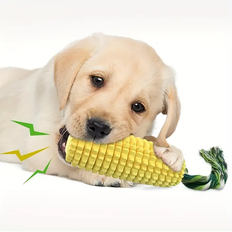 Dog Chew Toys for Aggressive C - Corn Dog Stick 评论和价格
