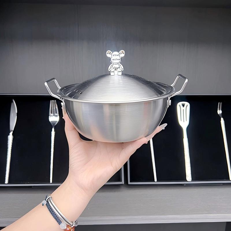 201 Stainless Steel Salad Bowl - Dim Sum Basket 评论和价格