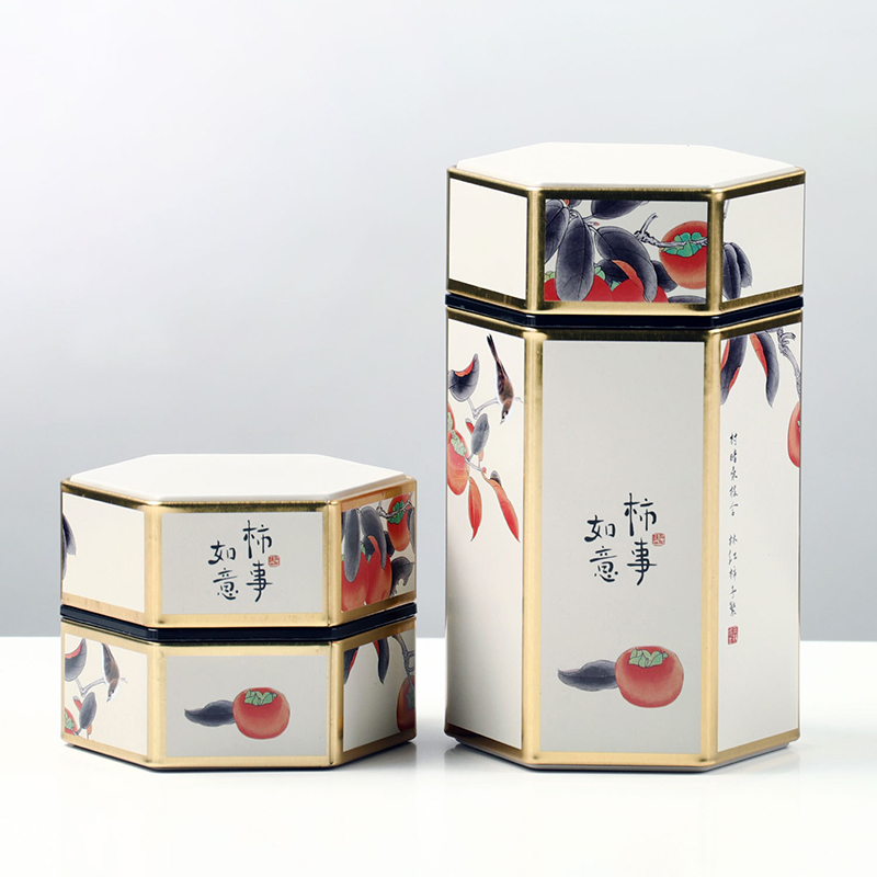 Creative Hexagonal Teapot Tin  - Cast Iron Corn 评论和价格