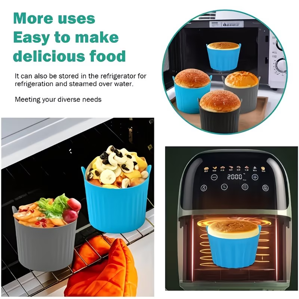 New air fryer baking cup silic - Egg Waffle Pan 评论和价格