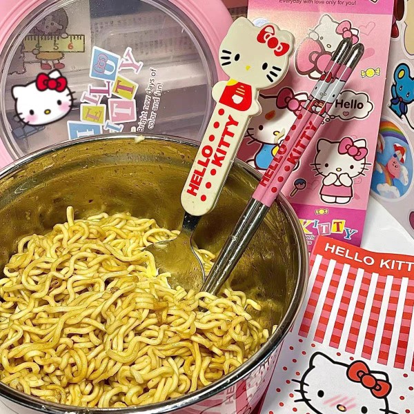 Cute Hello Kitty Stainless Ste - Dim Sum Basket 评论和价格