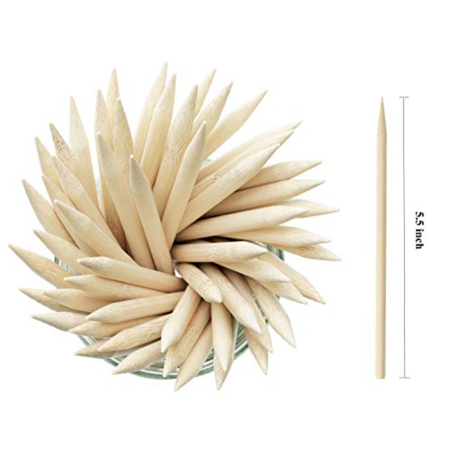 5.5 inch Thick Bamboo Sticks f - Corn Dog Stick 评论和价格